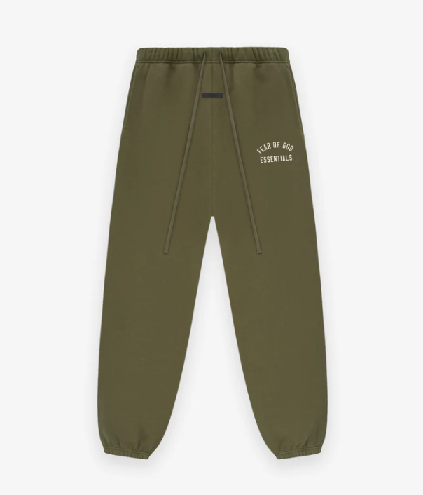 Fear of God Essentials Fleece Essential Sweatpant Military