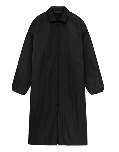 Fear of God Essentials Textured Nylon Trench Black