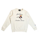 Hushlife Boutique Cream Crewneck "Bellwoman"