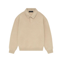 FOG Mens Essentials Knit Polo "Gold Heather"