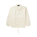 Fear of God Essentials Coaches Jacket "Cloud Dancer"