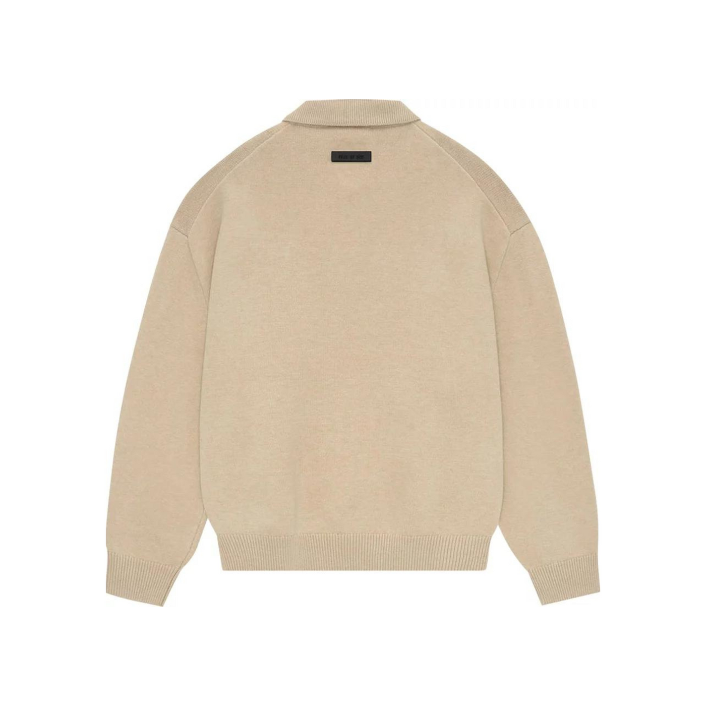 FOG Mens Essentials Knit Polo "Gold Heather"