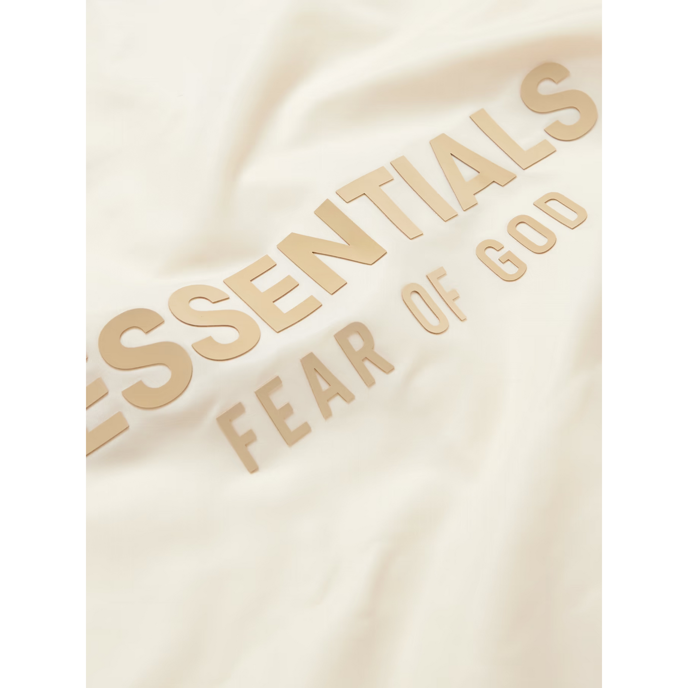 Fear of God Essentials Coaches Jacket "Cloud Dancer"