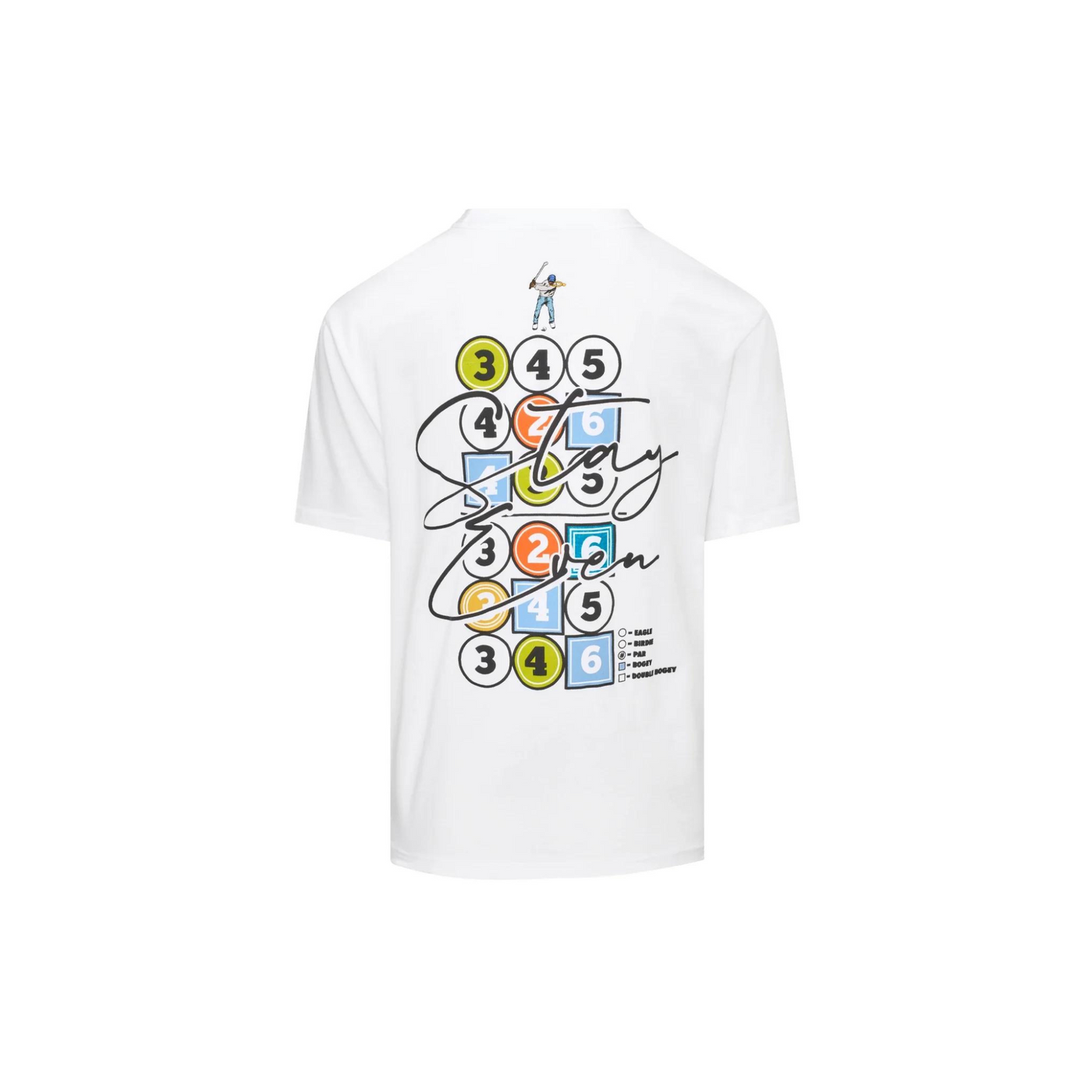 Eastside Golf Bright White Stay Even Tee