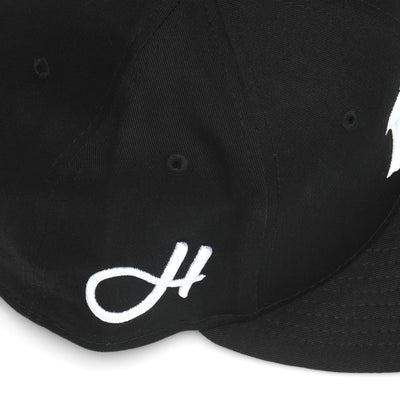 Hush NJ Snapback Black/White