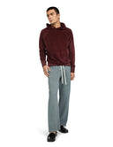 Les Tien Pique Classic Pant Washed Slate Grey