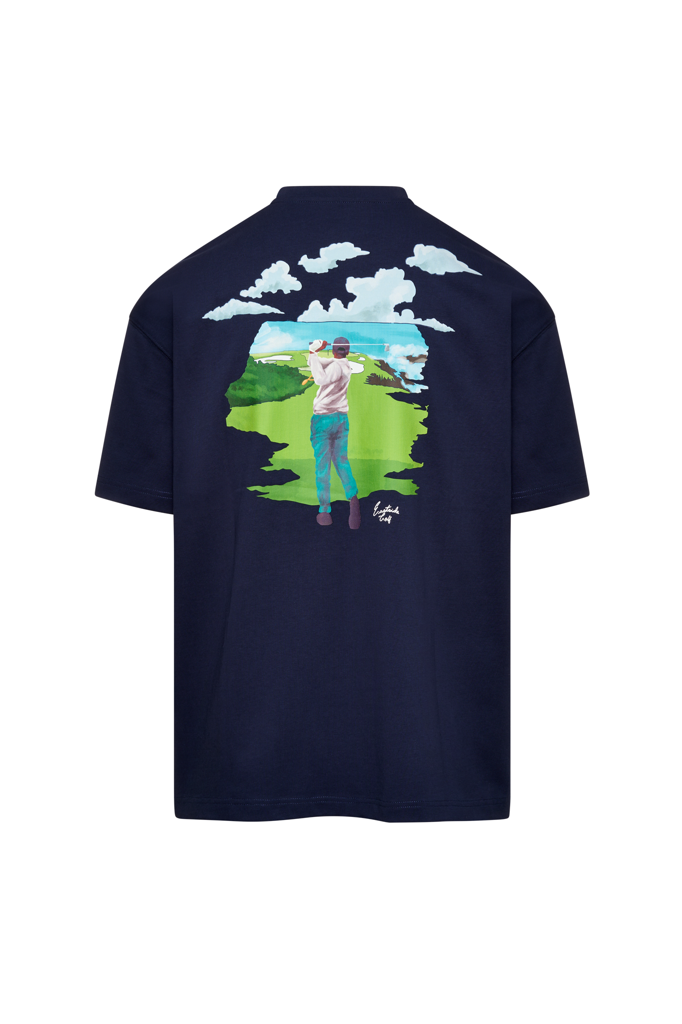 Eastside Golf Keep Swinging Tee Midnight Navy