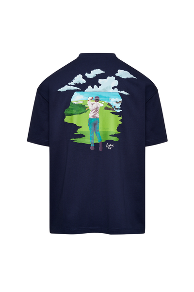 Eastside Golf Keep Swinging Tee Midnight Navy