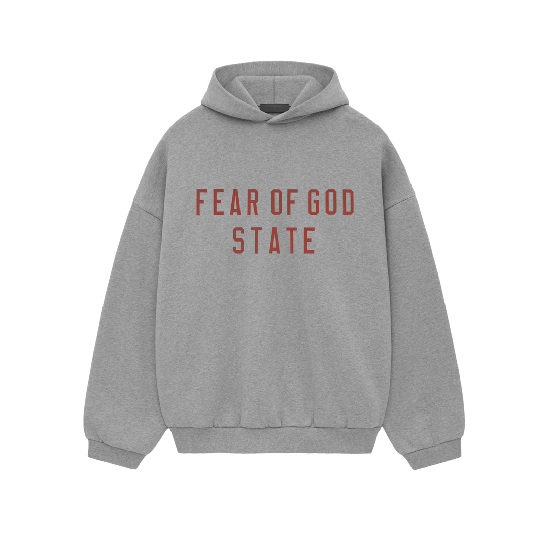 Fear of God Essentials Fleece Hoodie Dark Heather