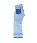 Nineteen87Denim Men's Cuff Jeans