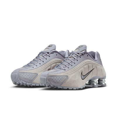 Women's Nike Shox R4 Cement Grey/Black-College Grey