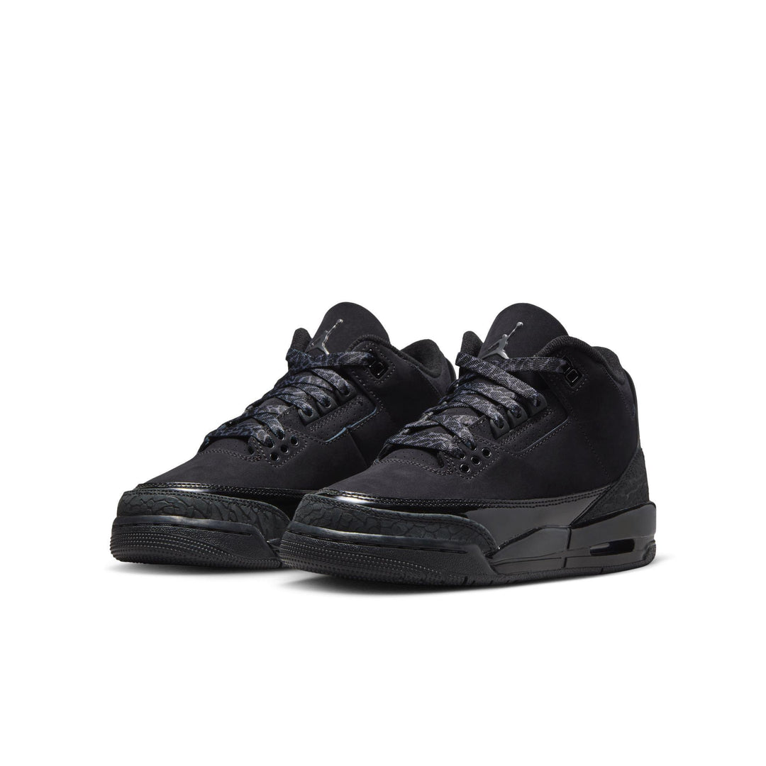 all black jordans size 3