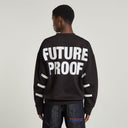 GSxWVB Oversized Sweat LS Black