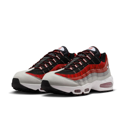 Nike Air Max 95 Big Bubble x Morehouse Black/White-Dark Team Red-Varsity Red