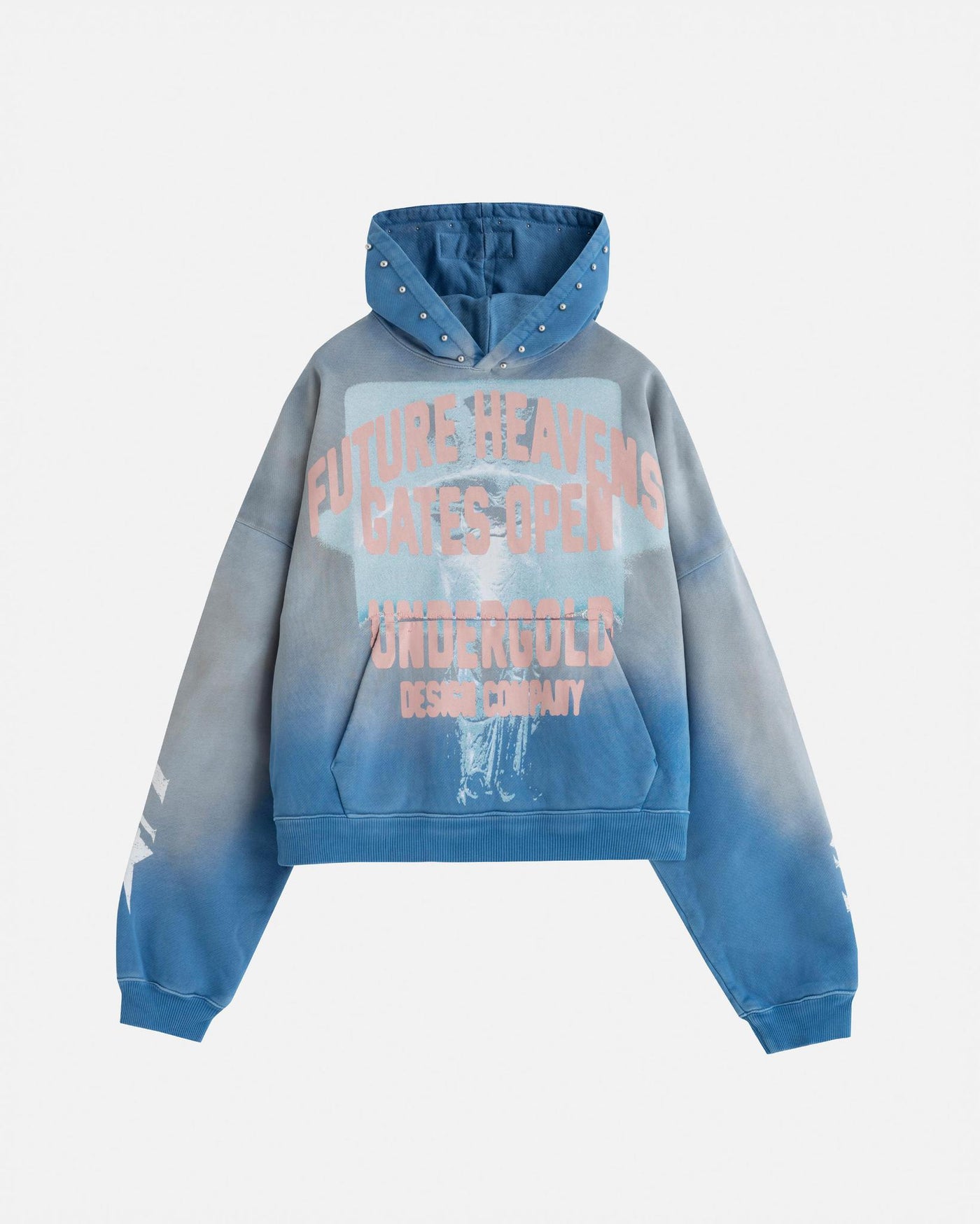 Undergold Agnus Dei Future Heavens Hoodie Storm Blue