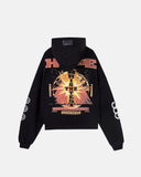 Undergold Golden Heritage Starlume Boxy Fit Hoodie Black