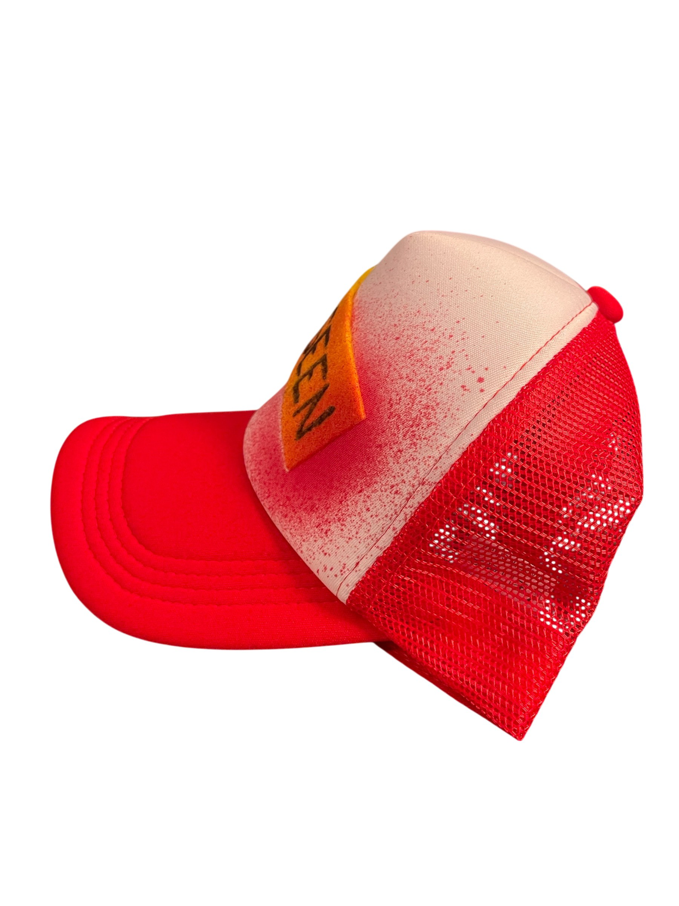 Optique "Be Seen" Trucker Hat Red