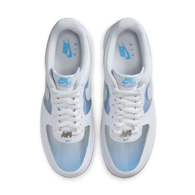 Nike Air Force 1 Retro White/Pure Platinum-University Blue