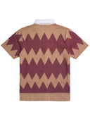 Signed by MCFLY Charlie Rugby Short Sleeve Rugby Brown