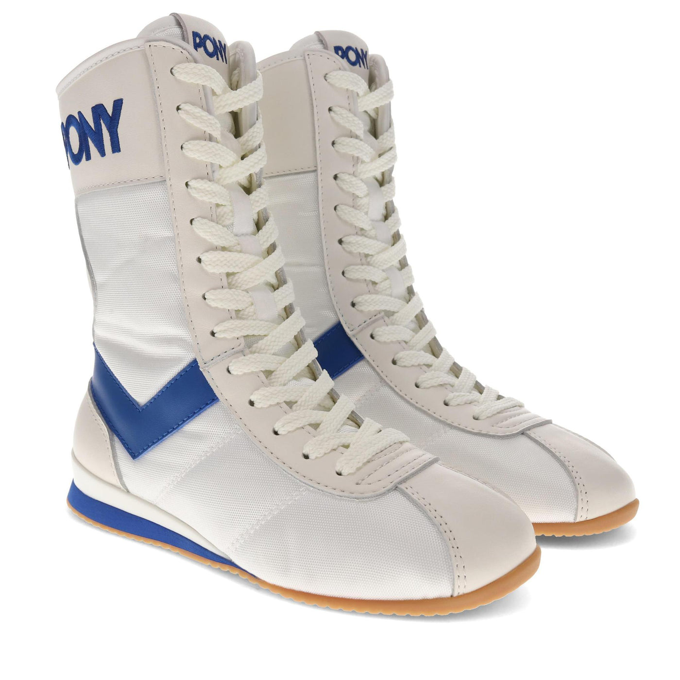 Women's Pony KO-80 High Archive White/Royal