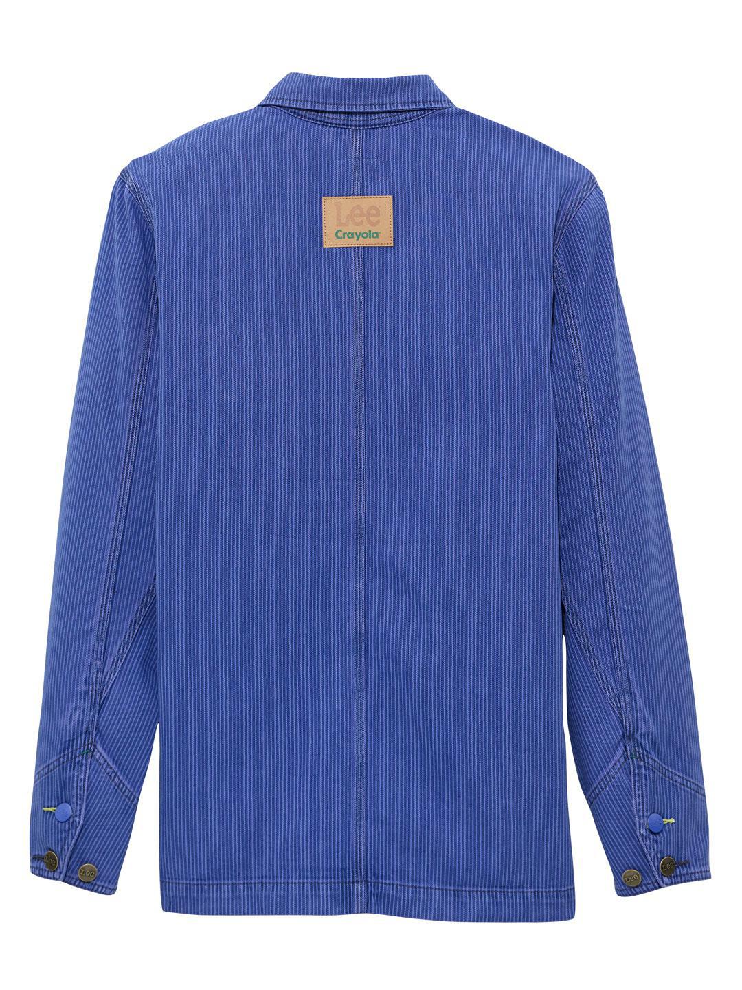Lee x Crayola Men's Chore Jacket Violet Blue