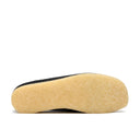 Clarks Wallabee Black Leather Embossed