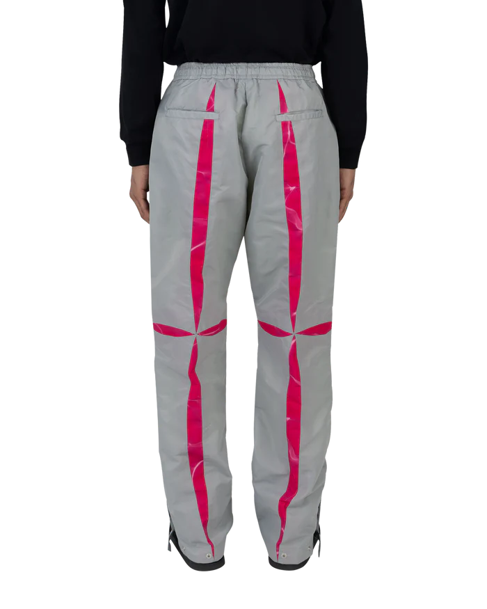 Nash Slice Pant Silver Grey/Fluro Pink