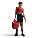 Nike Universa Women's High-Waisted 8" Biker Shorts with No Front Seam Black