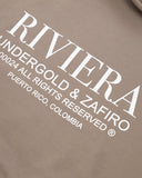Undergold Riviera Fruit Angels Hoodie Brown