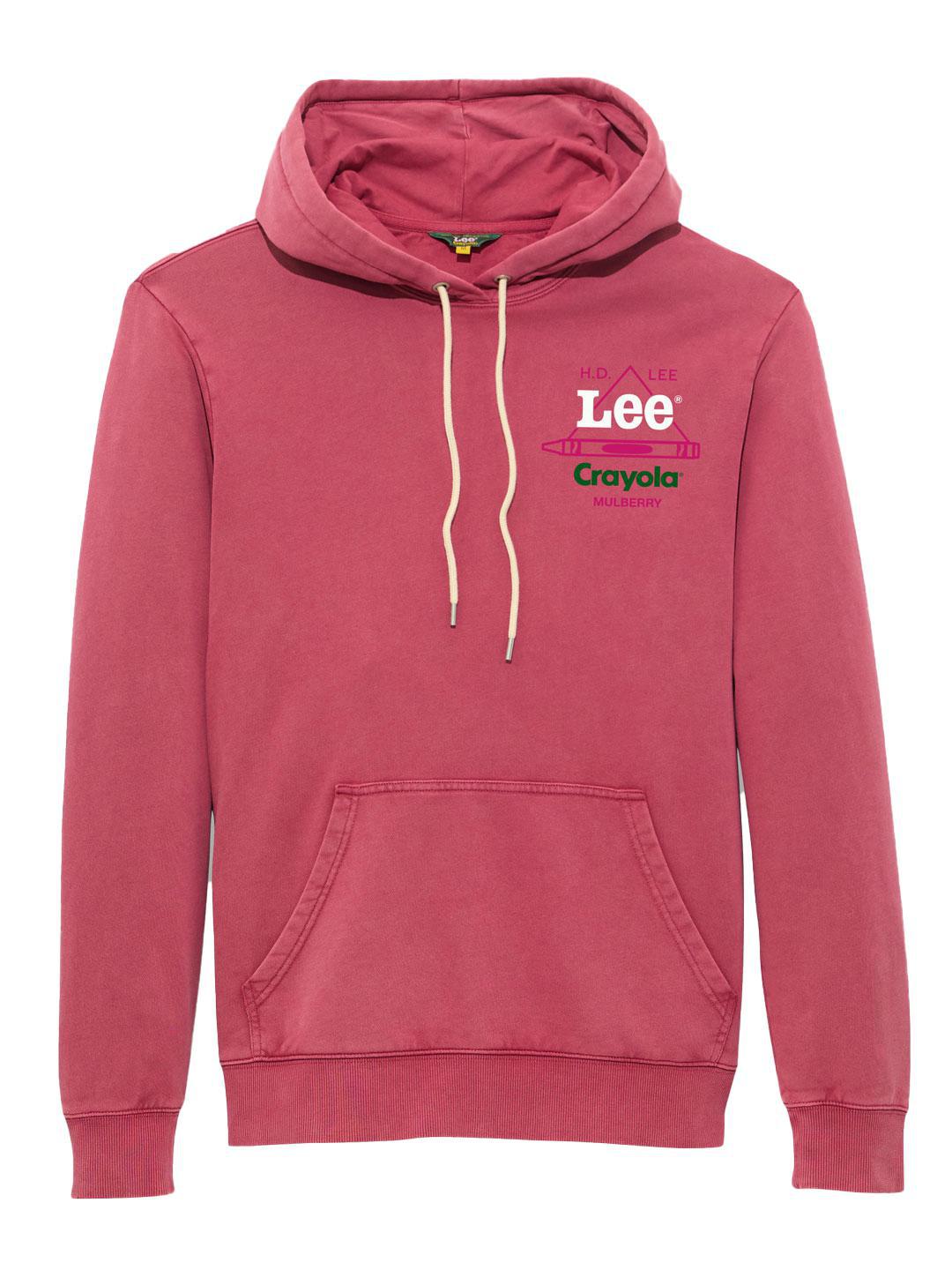 Lee x Crayola Hoodie Mulberry