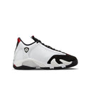 Air Jordan 14 Retro Big Kids' Shoes White/Varsity Red-Black-Metallic Silver