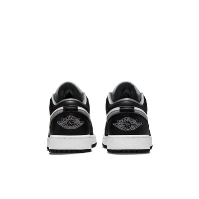 Air Jordan 1 Low Big Kids' Shoes Black/Particle Grey-White