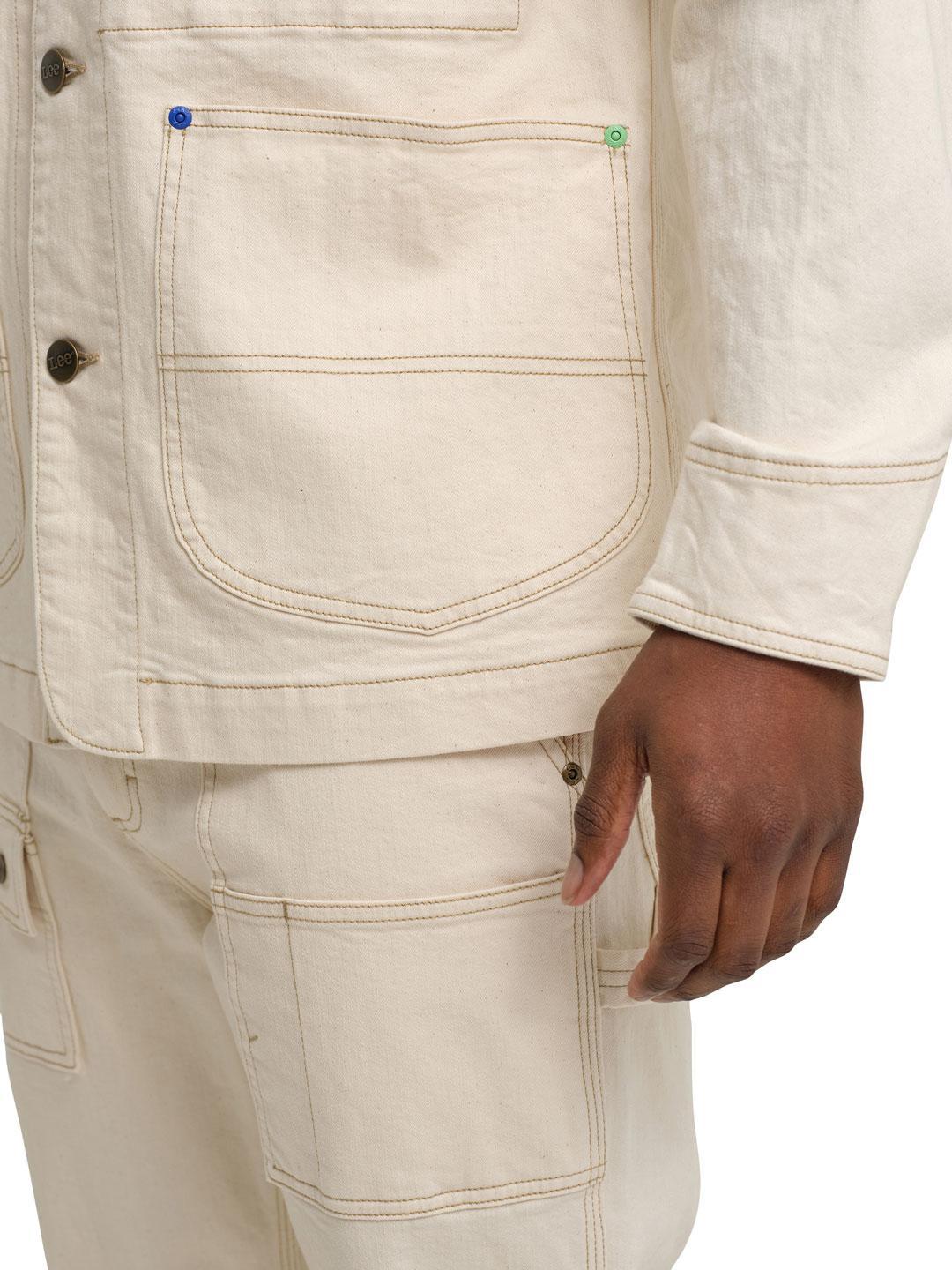 Lee x Crayola Men's Chore Jacket Ecru