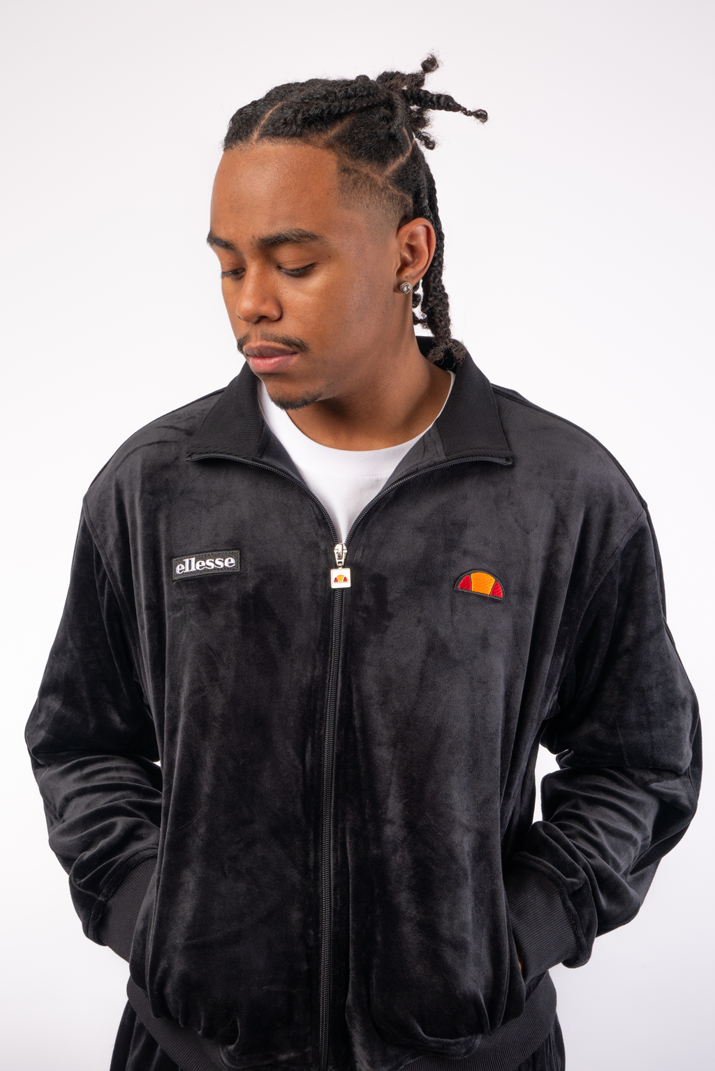 Ellesse Napoli Track Top Black – Hush Life Boutique Ellesse Napoli Track Top Black – Hush Life Boutique