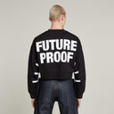 GSxWVB Oversized Short Sweat Black