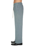 Les Tien Pique Classic Pant Washed Slate Grey
