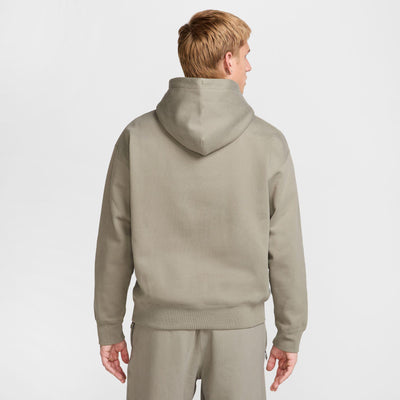 Nike Solo Swoosh Men's Fleece Pullover Hoodie Light Army