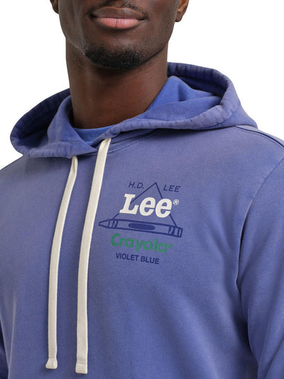 Lee x Crayola Hoodie Violet Blue