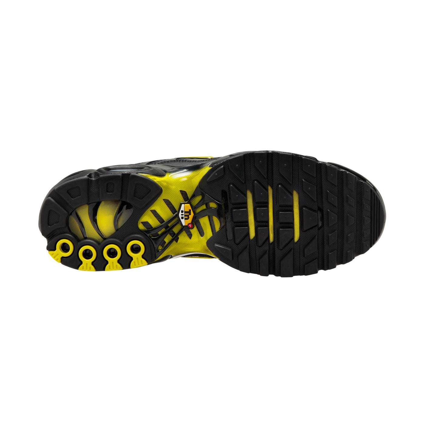 Nike Air Max Plus Black/Opti Yellow-Wolf Grey