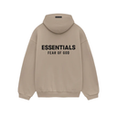 Fear of God Essentials Fleece Hoodie Desert Sand