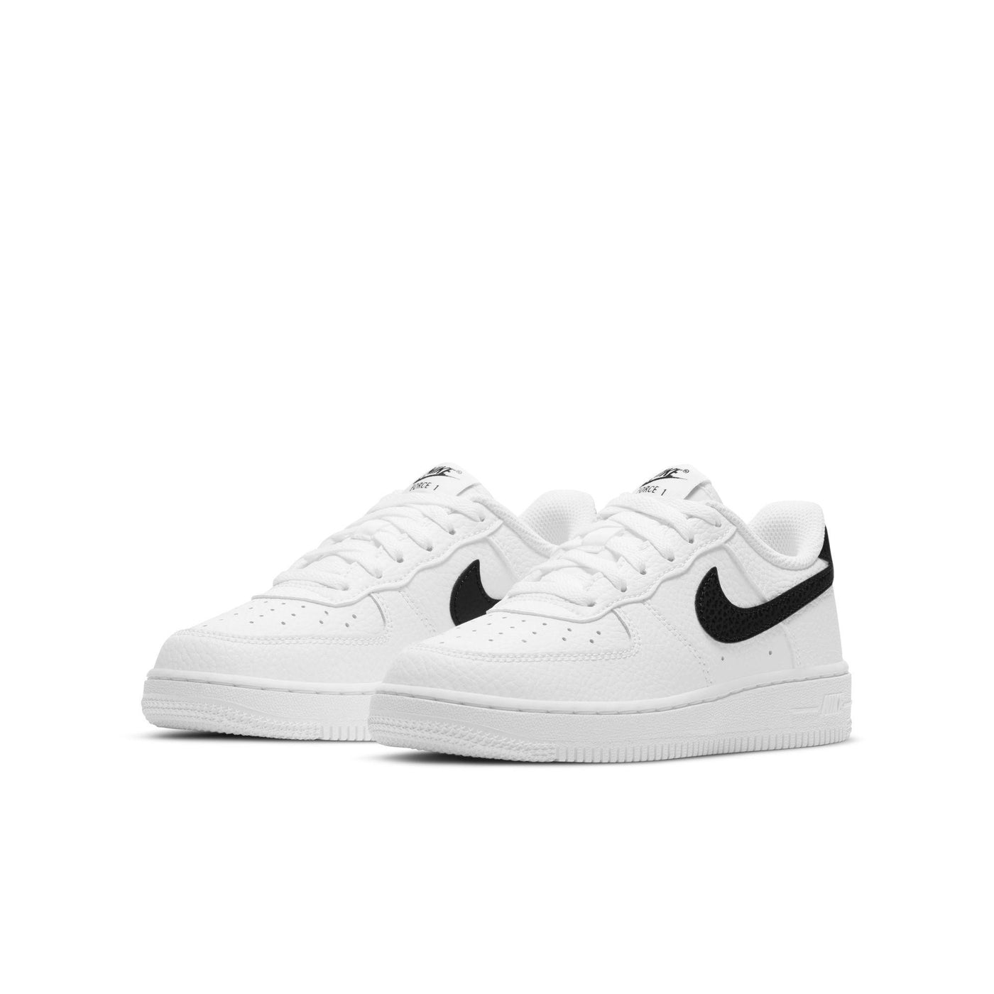 Nike Air Force 1 Big Kids' Shoes White/Black