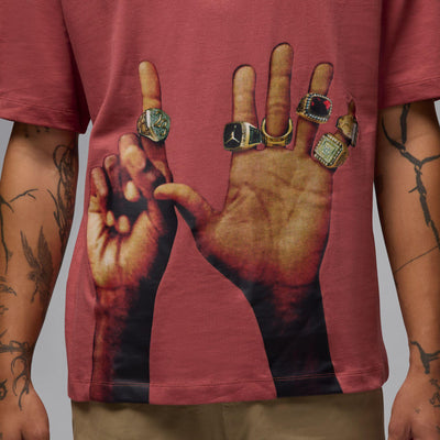 Jordan Flight MVP Men's Rings T-Shirt Canyon Rust