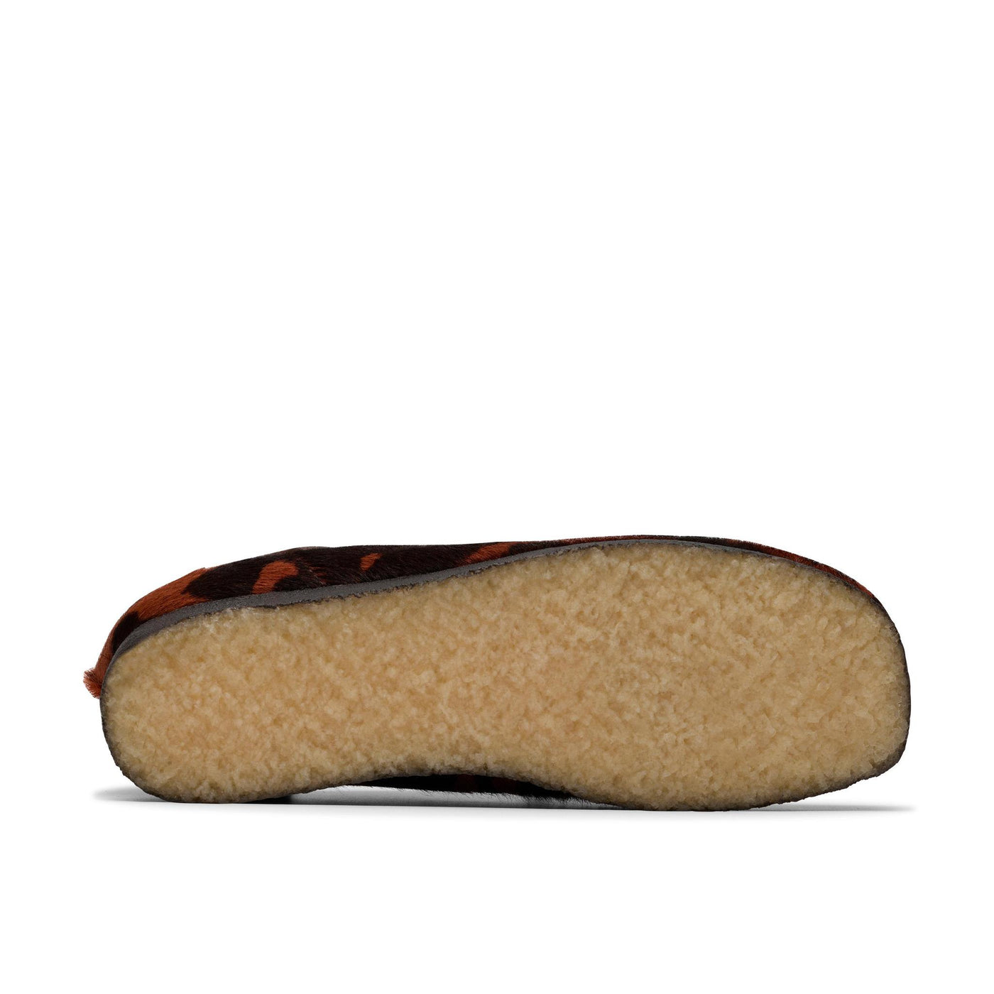 Clarks Wallabee Brown Cow Print