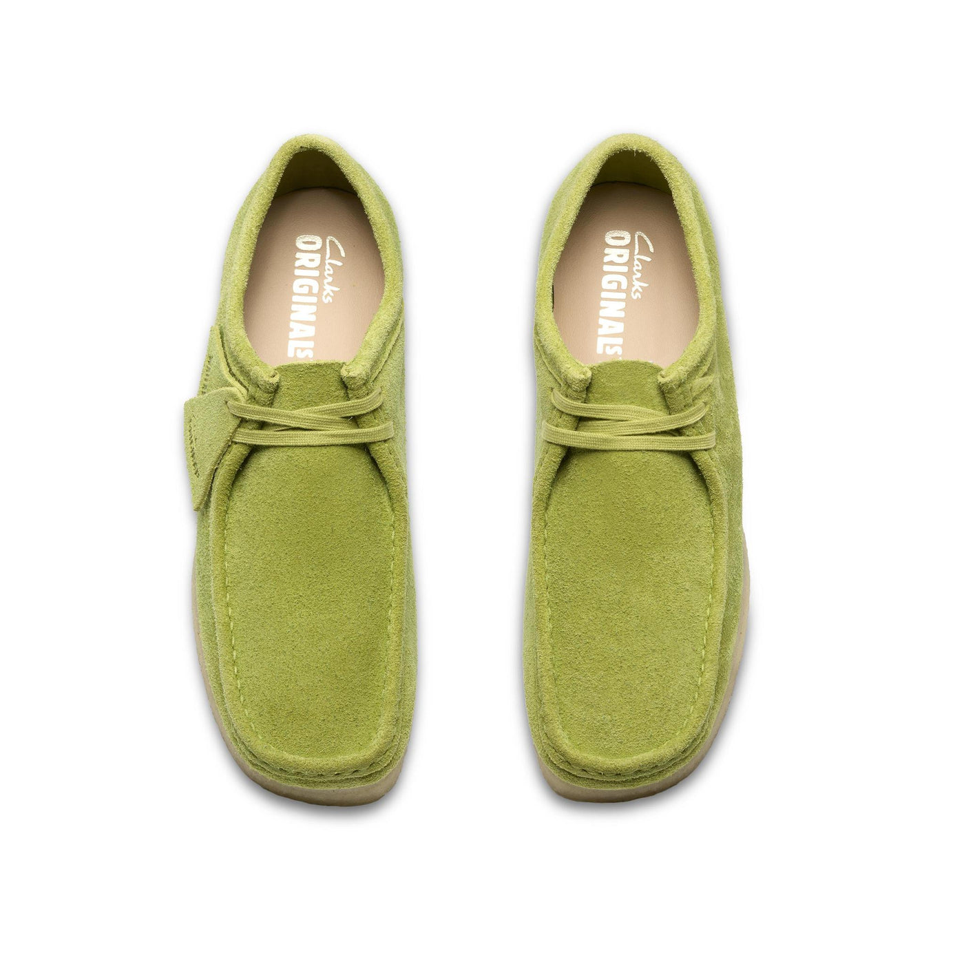 Clarks Wallabee Lime Suede