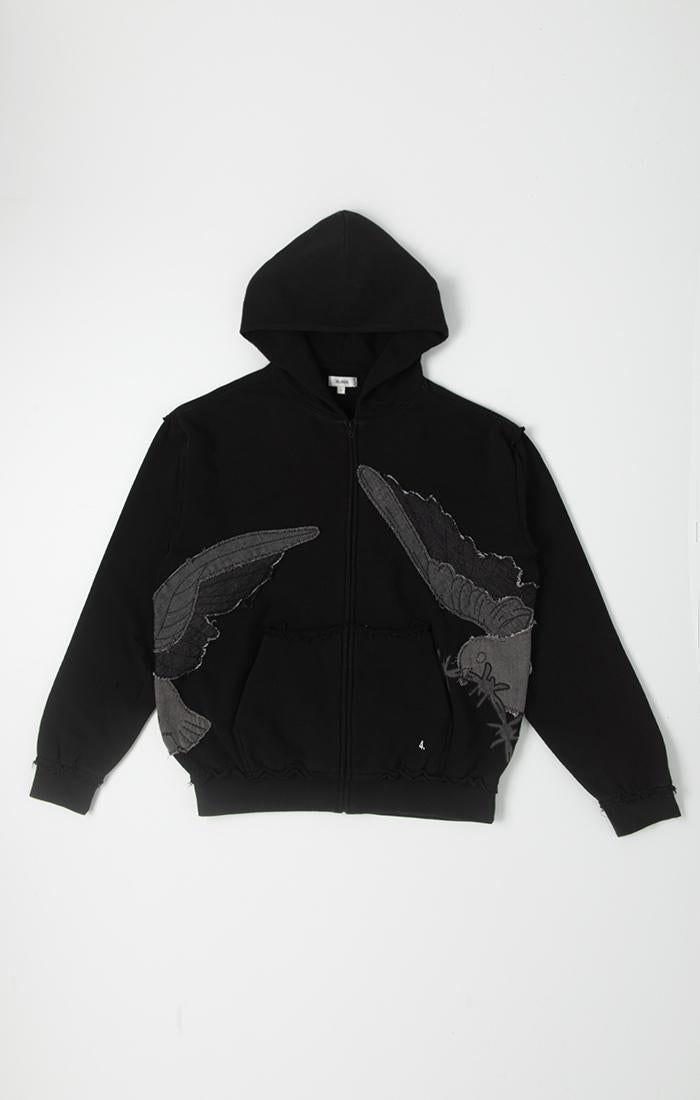 BLDG4 Night Hoodie Vintage Black
