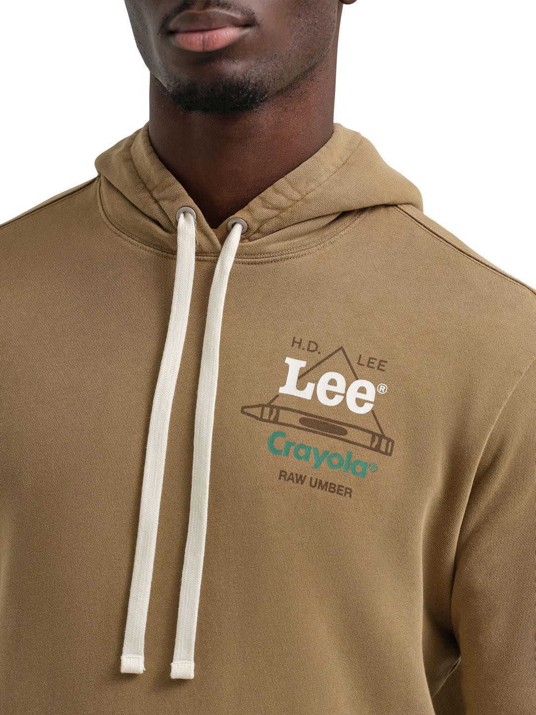 Lee x Crayola Hoodie Raw Umber