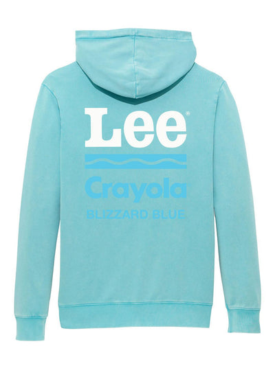 Lee x Crayola Hoodie Blizzard Blue