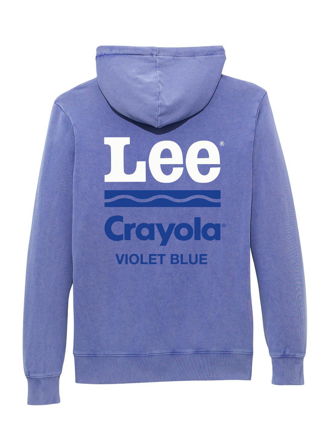 Lee x Crayola Hoodie Violet Blue