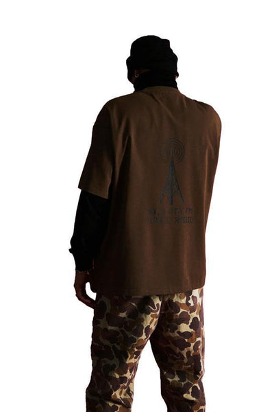 RTA Colin Short Sleeve Tee|Teak Pirate Radio