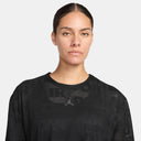 Jordan Flight Women's Open-Knit Top Black